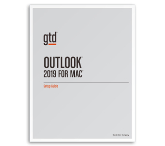 GTD and Outlook for Mac 2019