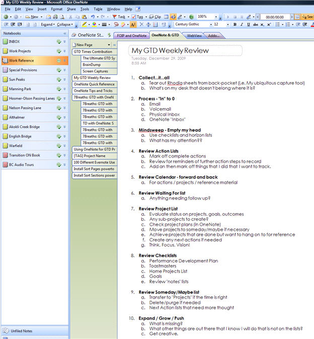 Gtd onenote pdf